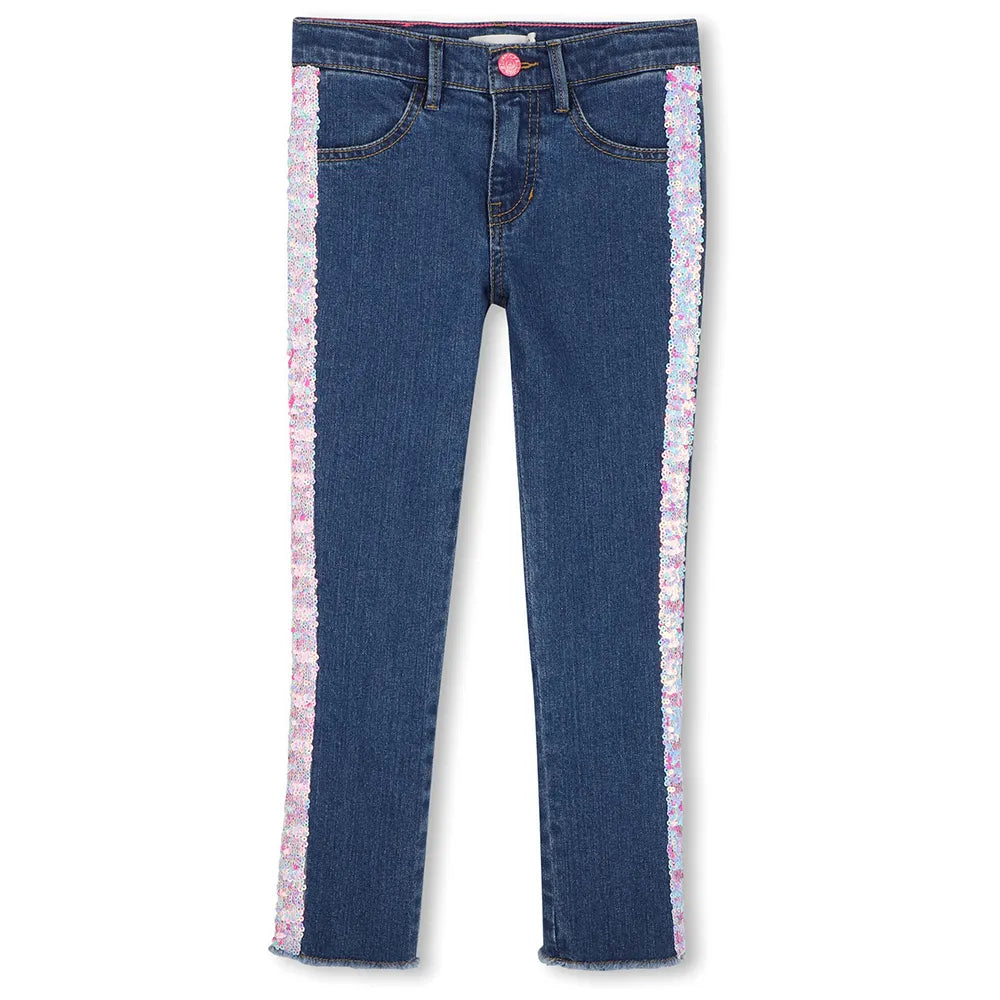 BILLIEBLUSH JEANS SLIM FIT SEQUIN