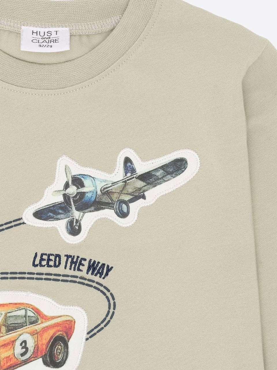 HUST&CLAIRE HCANTON RETRO ROAD LS TSHIRT