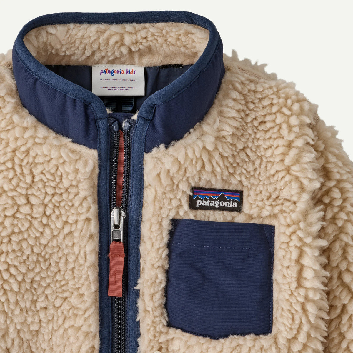 PATAGONIA BABY RETRO X-JACKET DARK NATURAL W NAVY