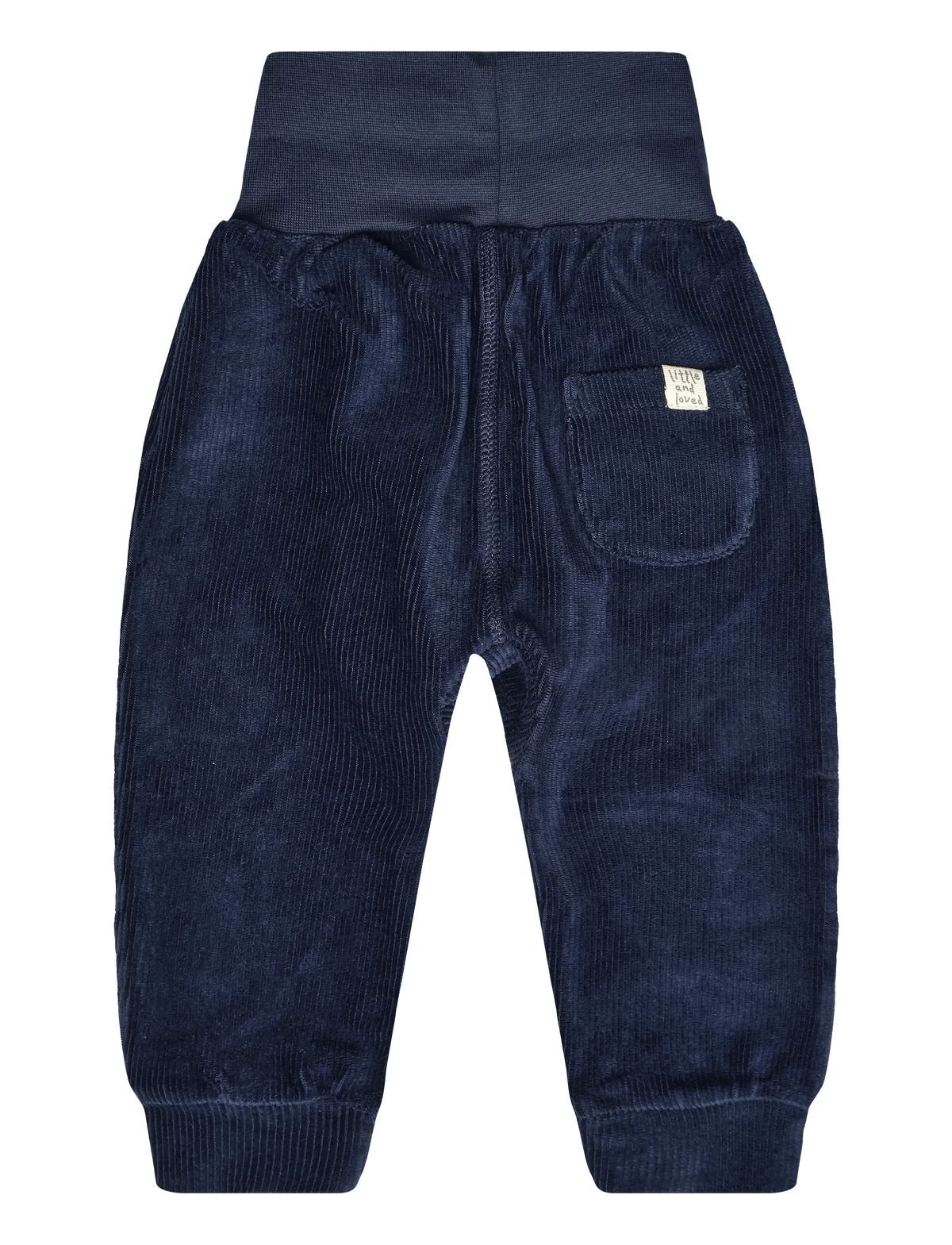 HCGABE VELOUR BYXA NAVY