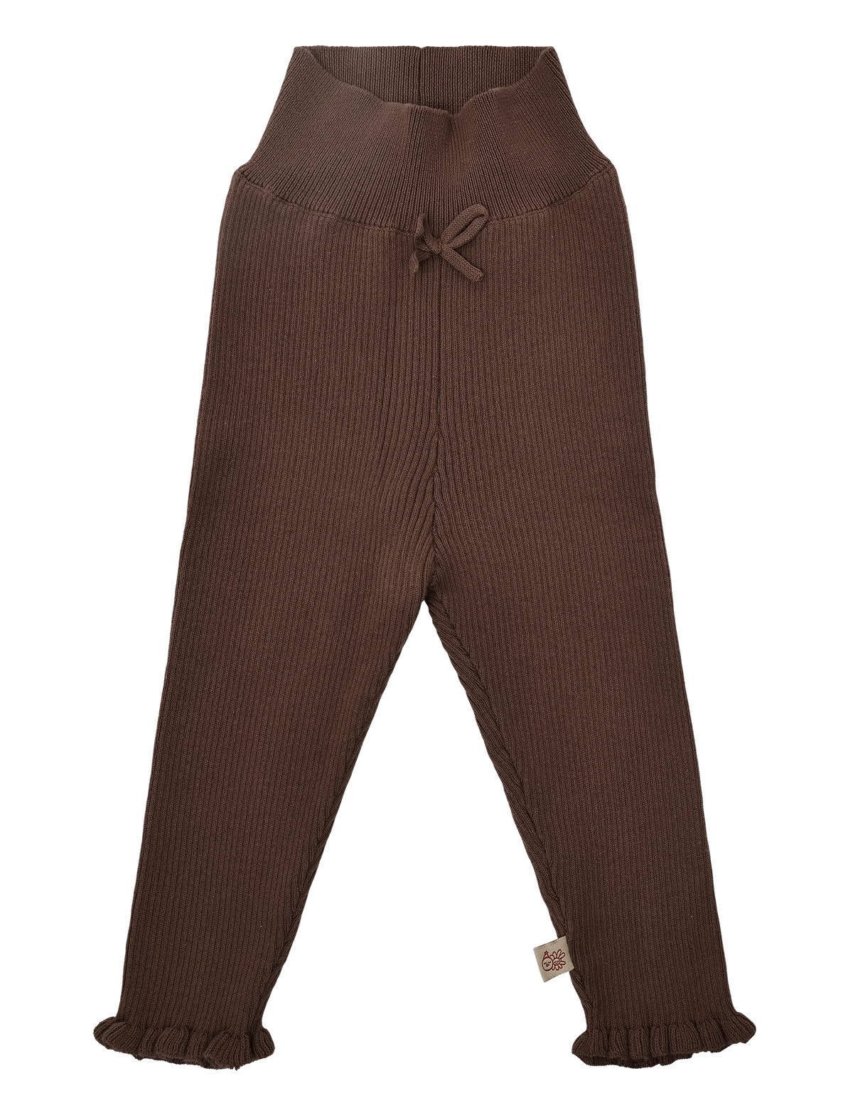 HCLISA RIB PANTS PLUM