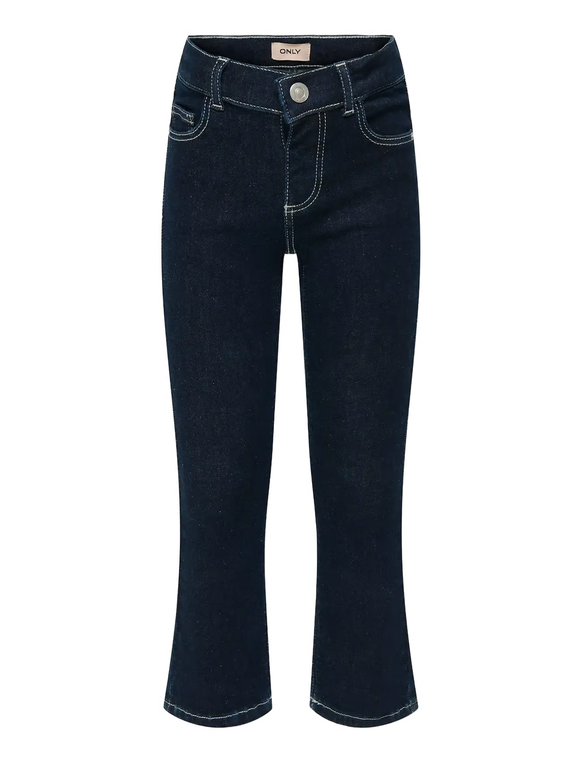KMGBLUSH FLARED FLOWER DENIM