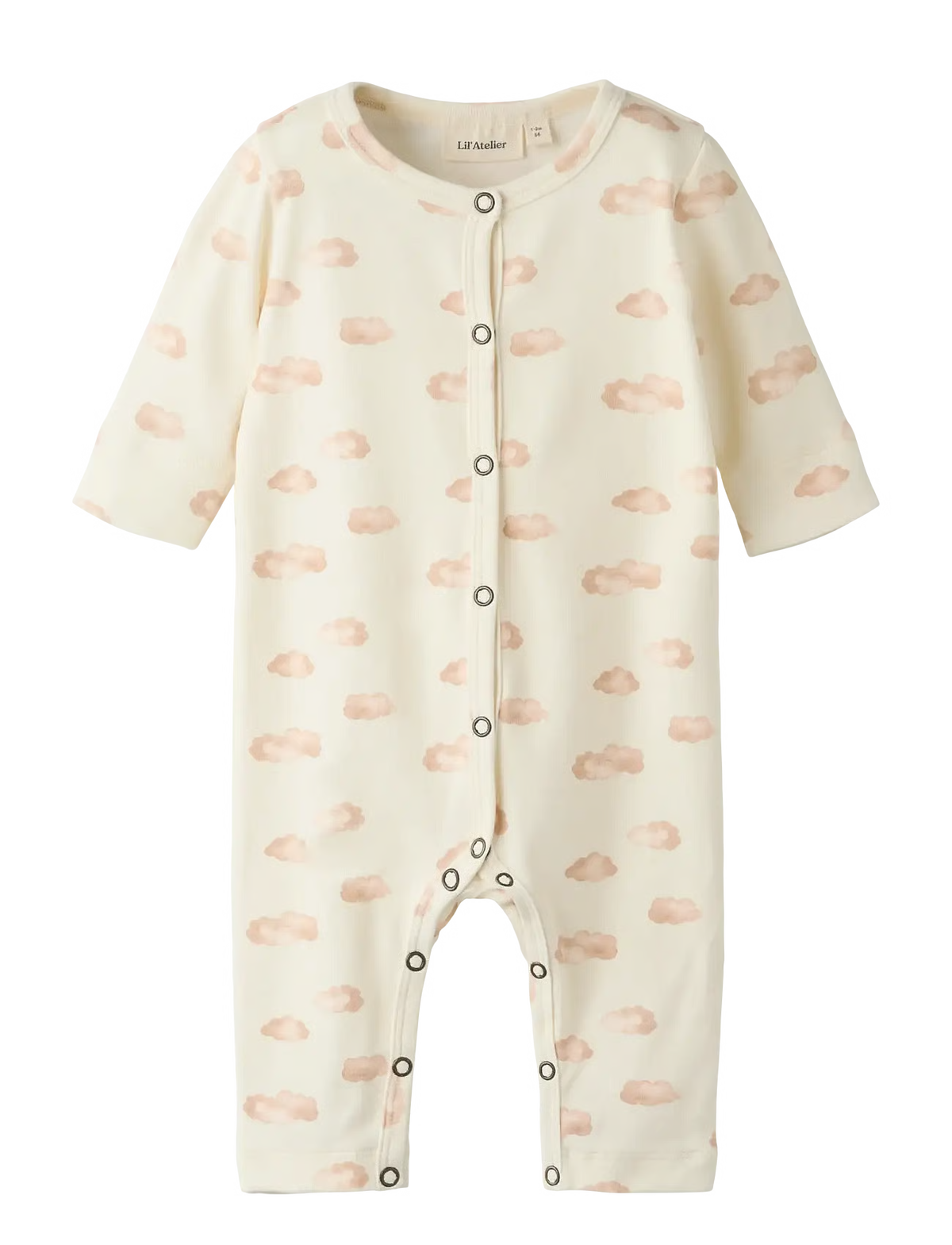 LIL'ATELIER NBFGIO NIGHTSUIT CLOUDS PINK
