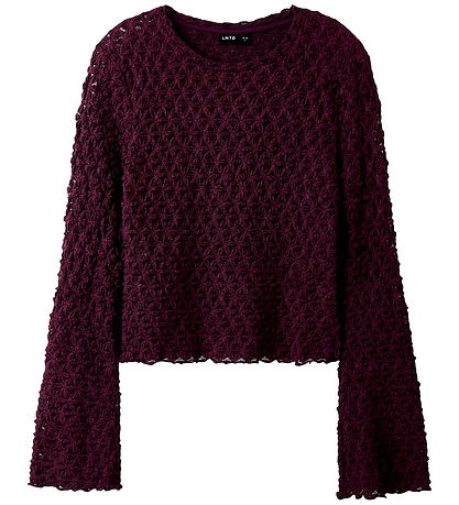 LMTD NLFROSANI LS LACE BELL SLEEVE FIG