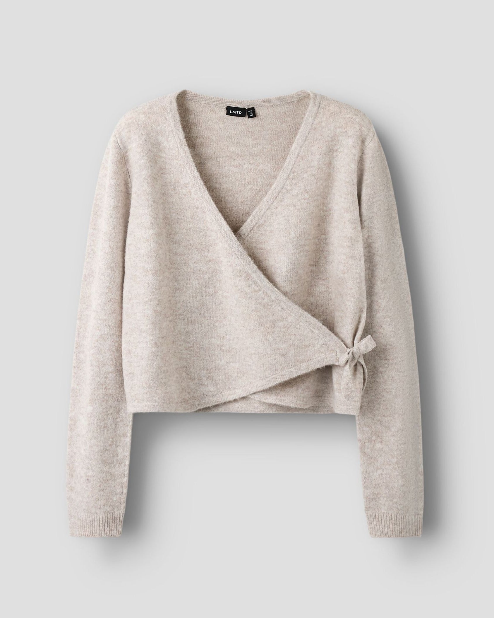 NLFBYNTHE LS WRAP KNIT