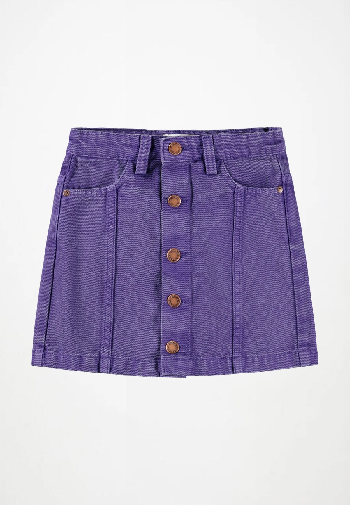 MOLO BERA DENIM SKIRT AMETHYST