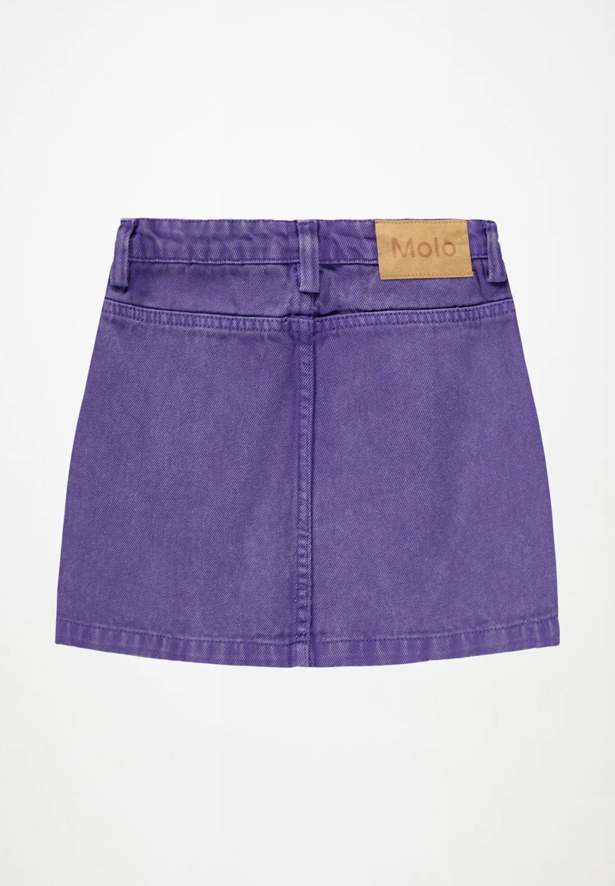 MOLO BERA DENIM SKIRT AMETHYST