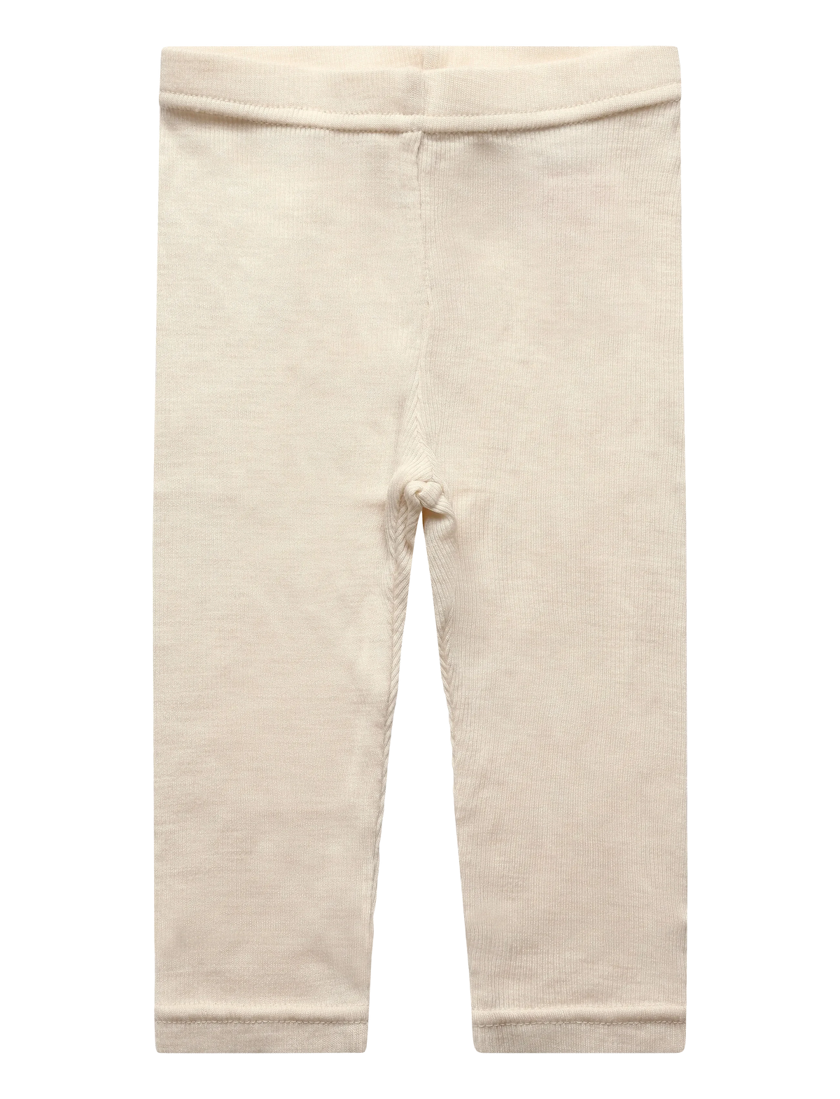 NBNNALU RIB SLIM WOOL LEGGINGS TURTLEDOVE