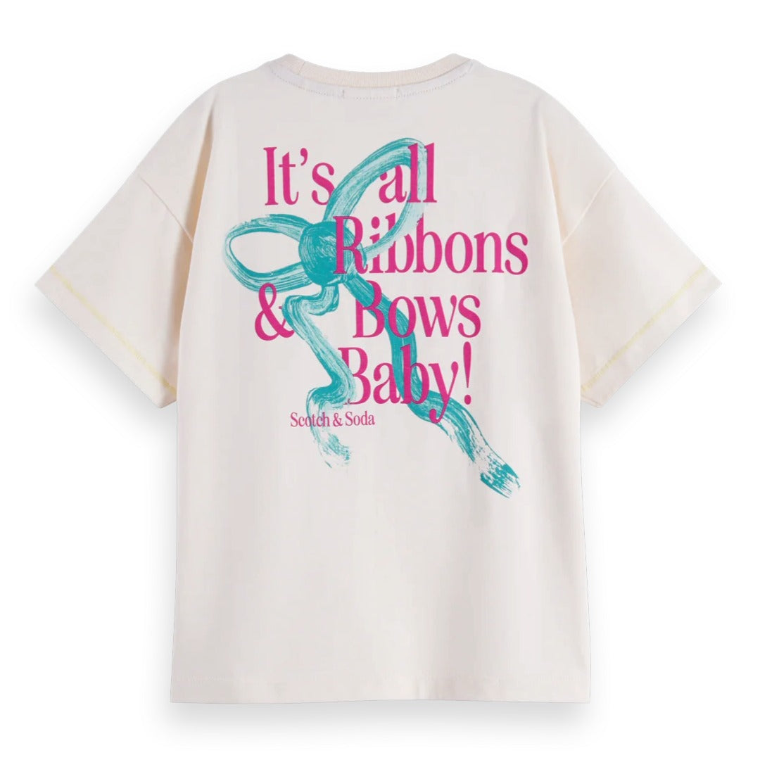 Girls Loose-fit artwork t-shirt