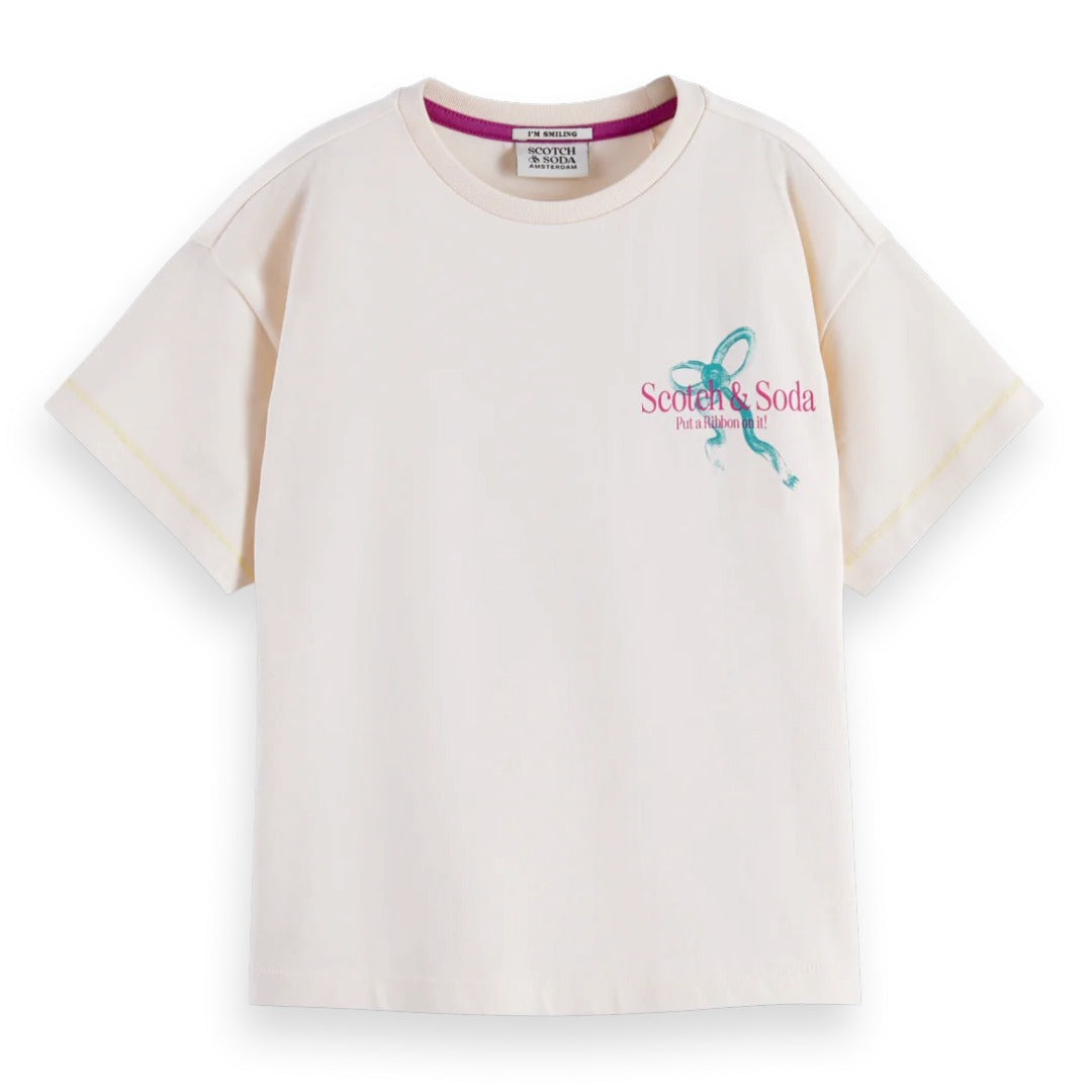 Girls Loose-fit artwork t-shirt