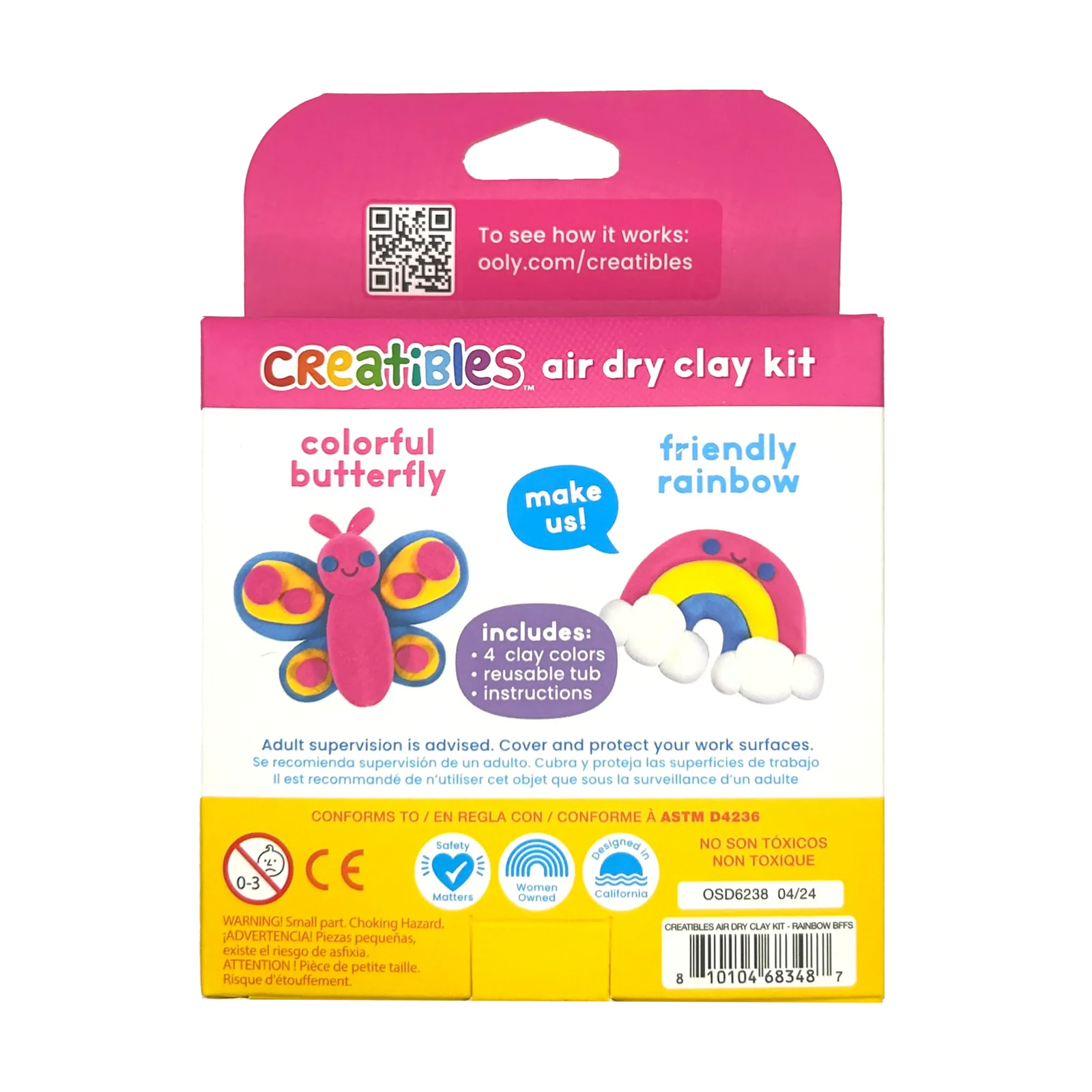 OOLY LUFTTORKANDE LERA - RAINBOW BFF'S