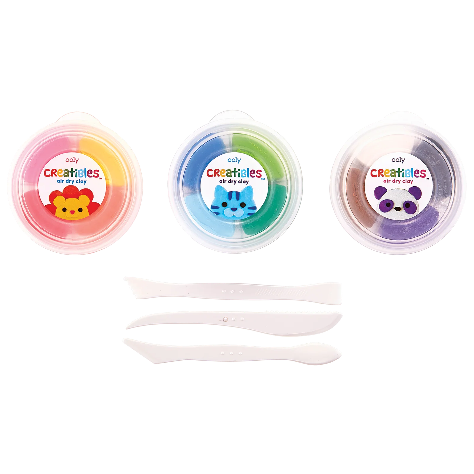 OOLY DELUXE LUFTTORKANDE LERA - KIT 12 FÄRGER