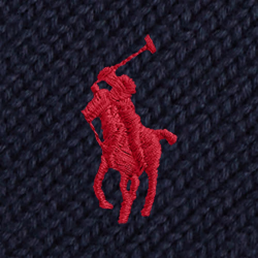 POLO CABLE KNIT NAVY