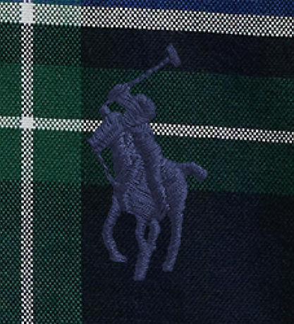 POLO PLAID SHIRT WHITE GREEN MULTI