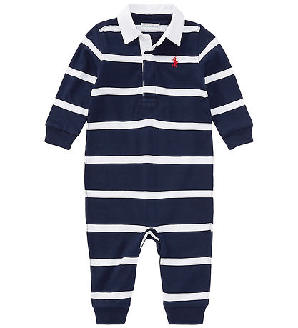POLO RUGBY COVERALL VERANO WHITE/ NAVY