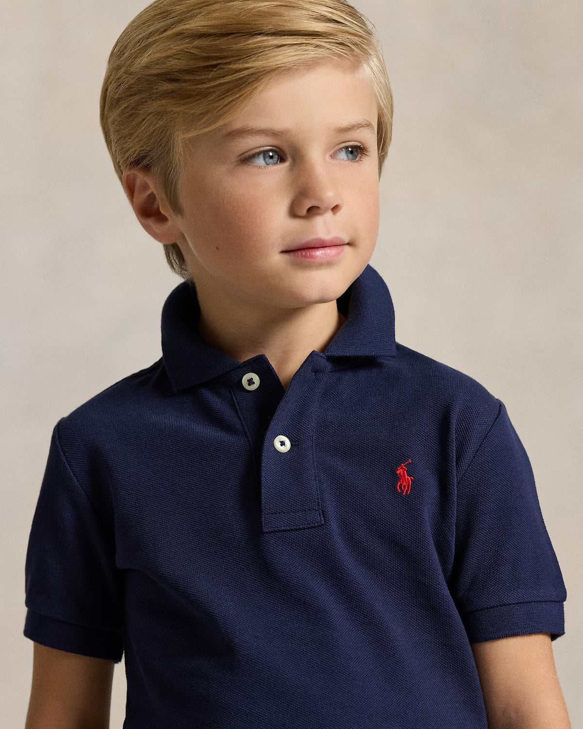 marinblå the iconic mesh polo shirt