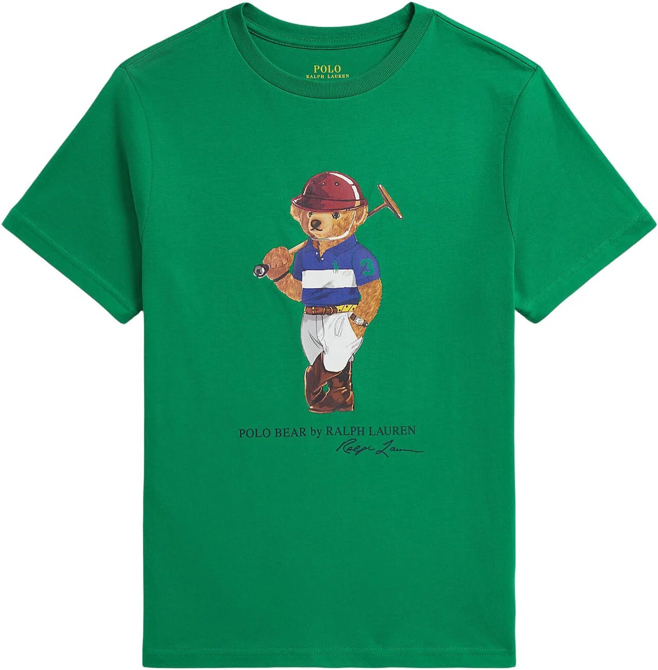 T-SHIRT POLO BEAR GREEN