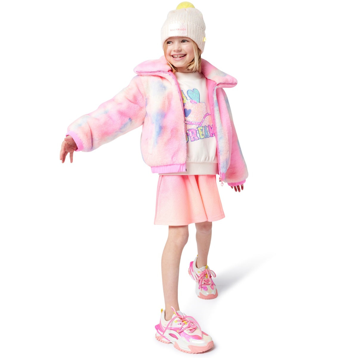 Bomberjacka Fluffy Pastellmix