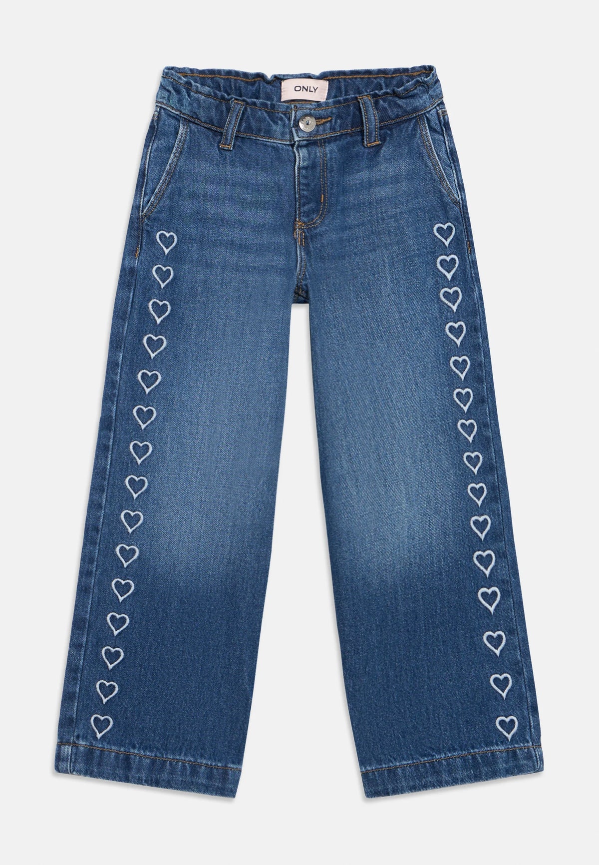 ONLY KMGCOMET HEART WIDE JEANS