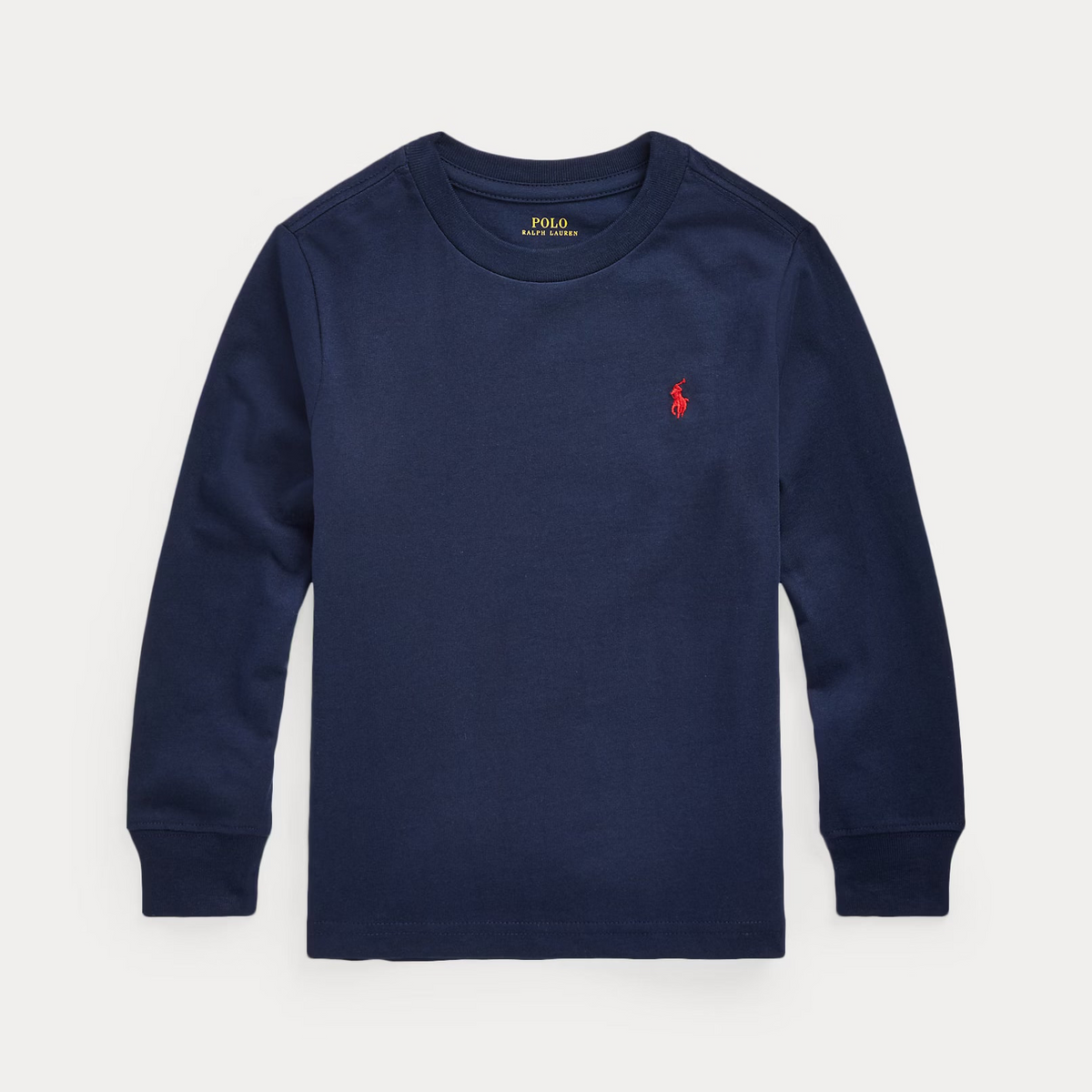 POLO LÅNGÄRMAD T-SHIRT NAVY
