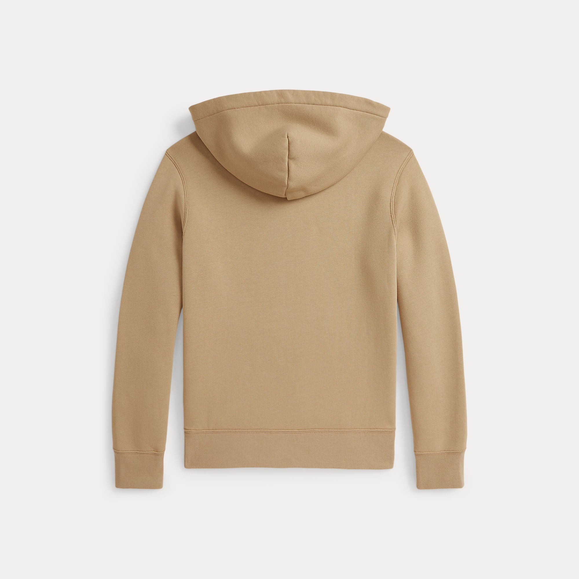 COTTON FLEECE HOODIE - VINTAGE KHAKI