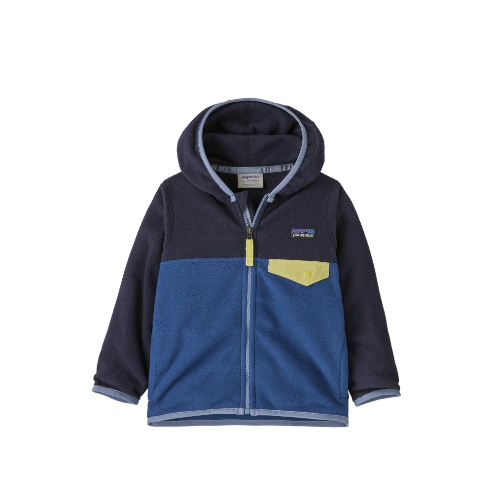 BABY MICRO D SNAP-T JACKET CLEMENT BLUE