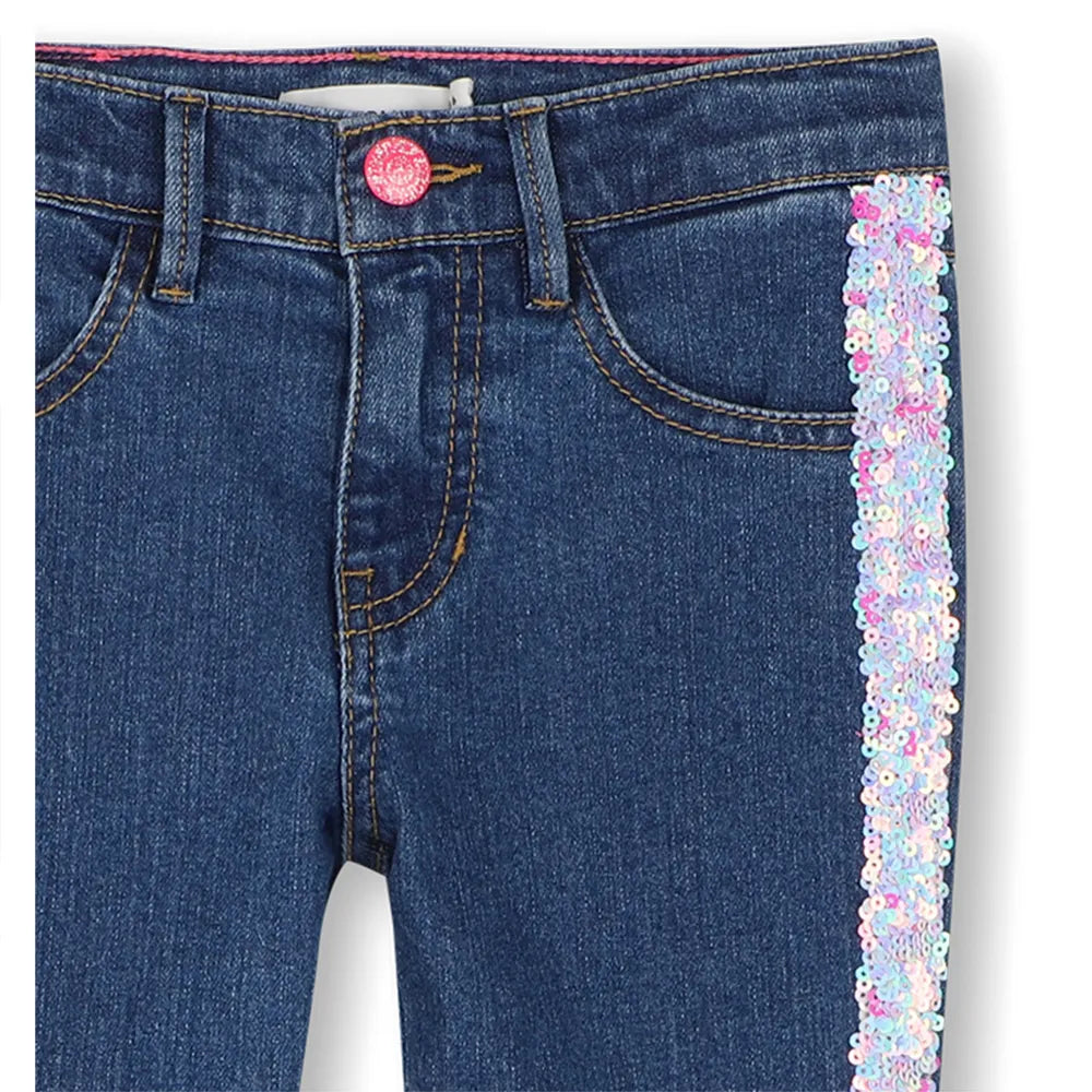 BILLIEBLUSH JEANS SLIM FIT SEQUIN