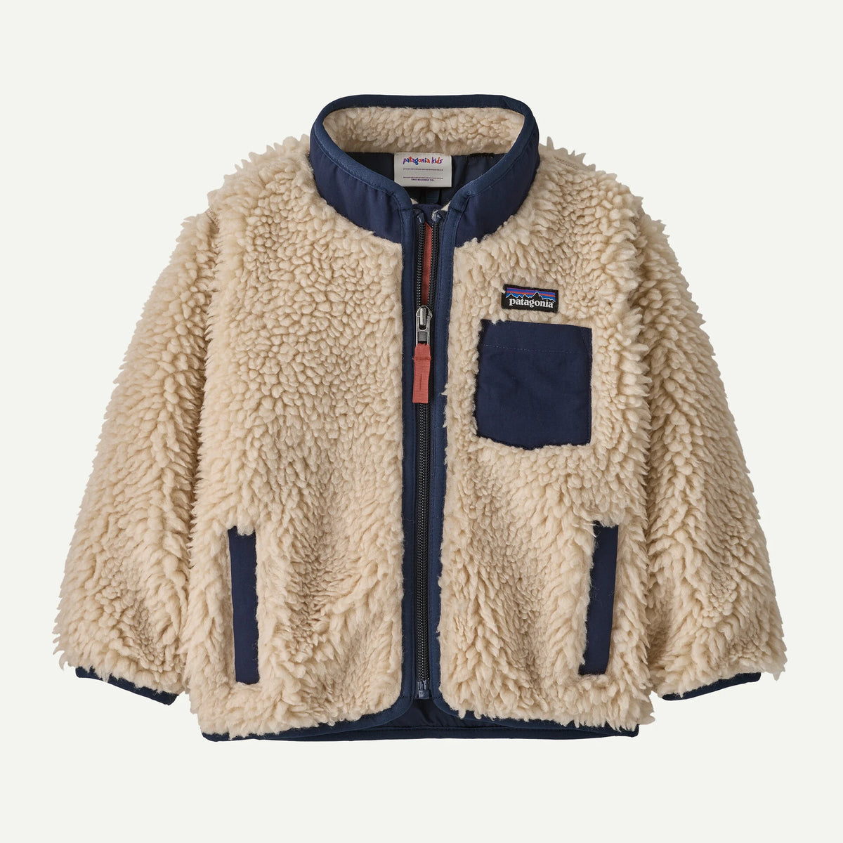 PATAGONIA BABY RETRO X-JACKET DARK NATURAL W NAVY