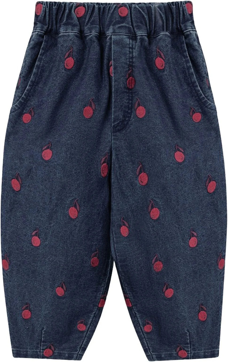 FLIINK DONNA EMBROIDERED DENIM PANT