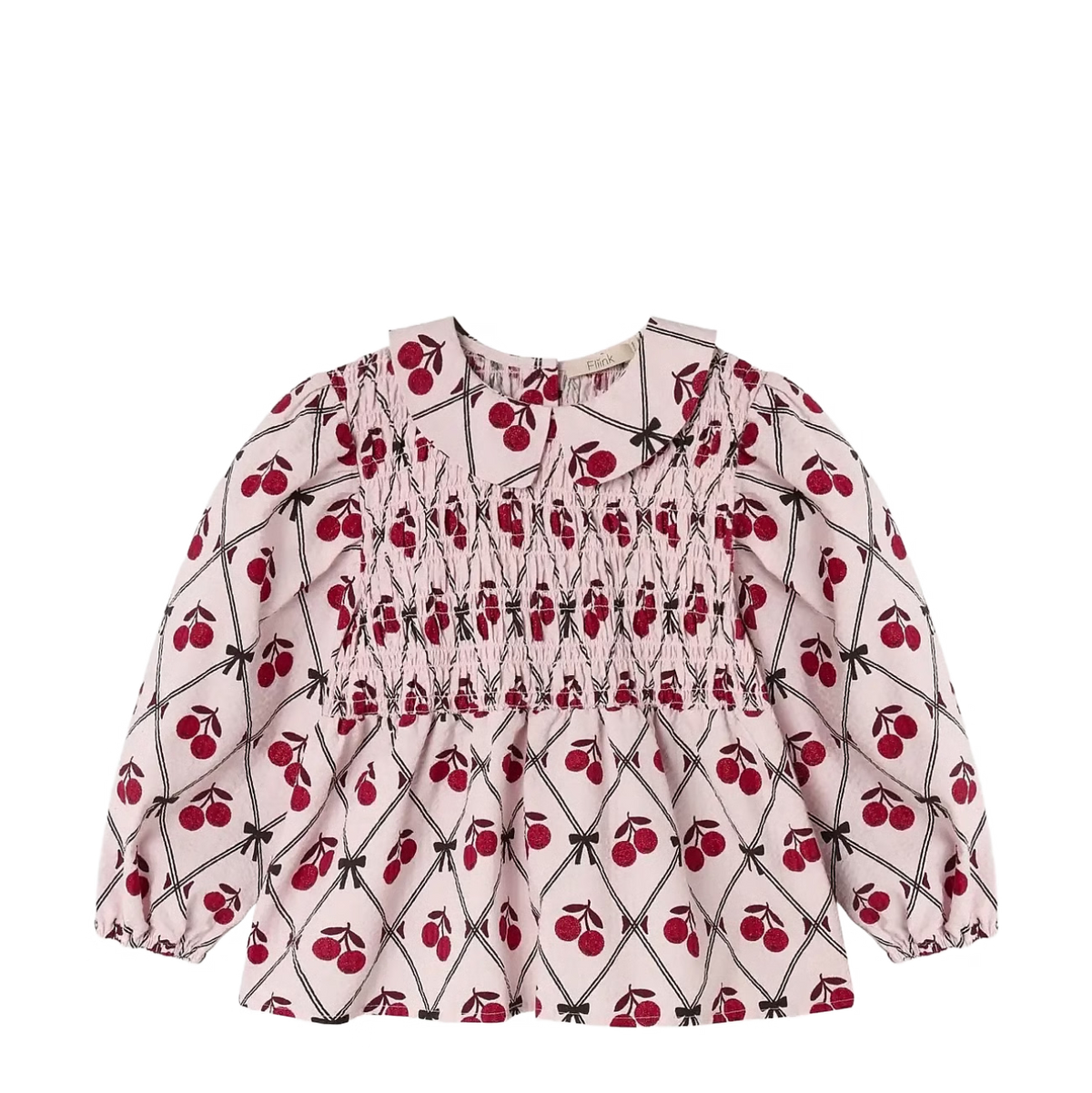 FLIINK WINTER GLITTER BERRY BLOUSE