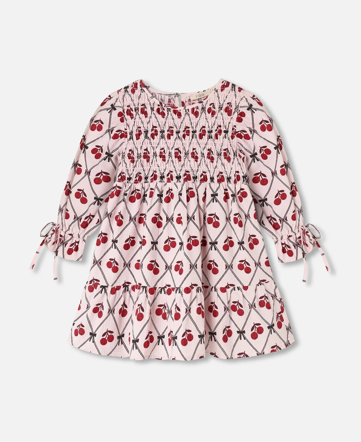 FLIINK WINTER GLITTER BERRY DRESS