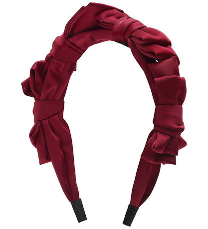 HCFARINE BOW HEADBAND TEABERRY