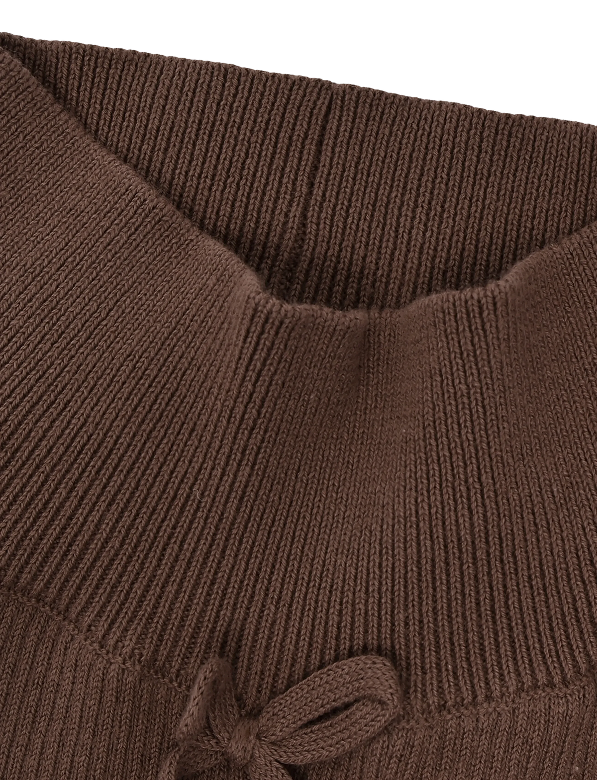 HCLISA RIB PANTS PLUM