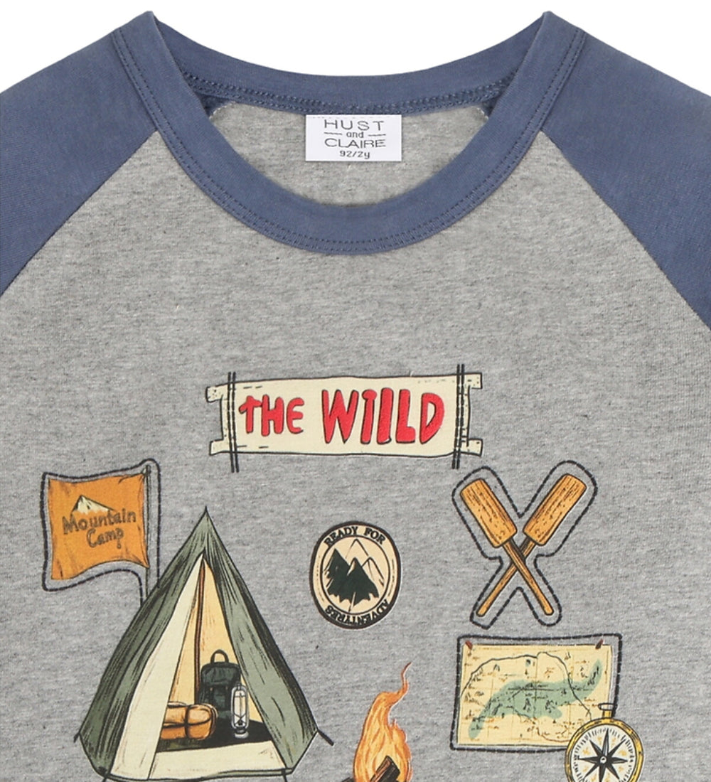 HUST&CLAIRE HCANTON WILD LIFE SL TSHIRT