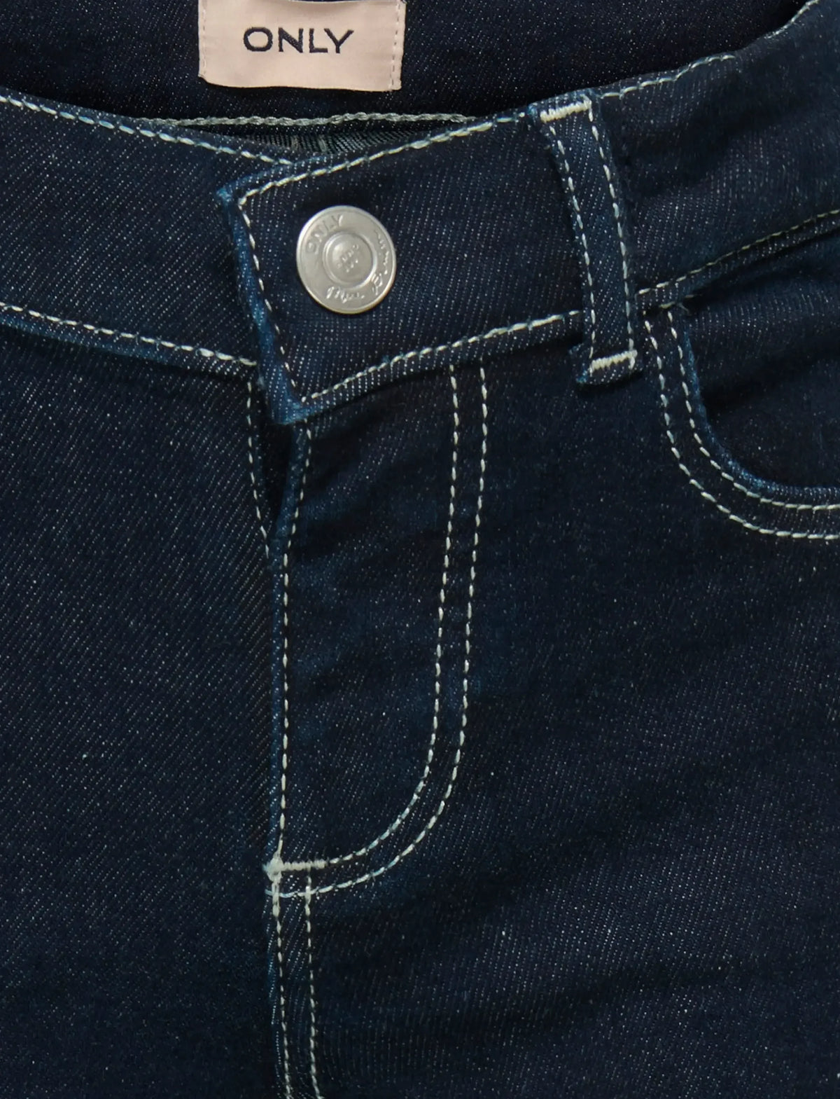 KMGBLUSH FLARED FLOWER DENIM