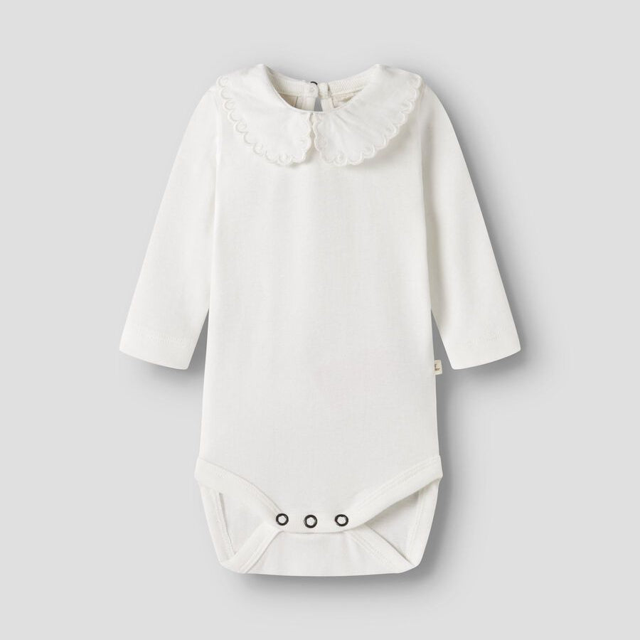 LIL'ATELIER NBFFUNDO BODY W/ EMBROIDERED COLLAR
