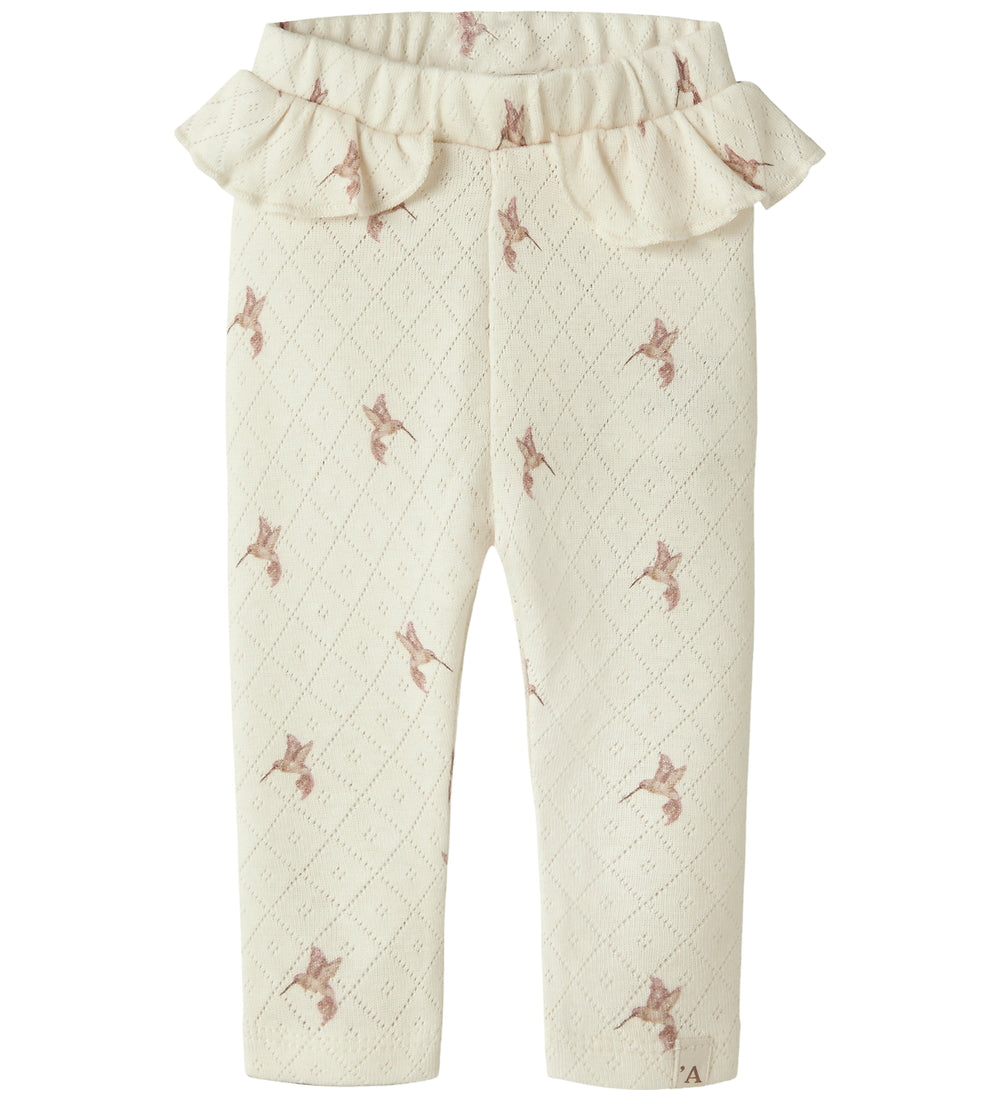 LIL'ATELIER NBFRACHELLO LEGGINGS TURTLEDOVE/BIRD