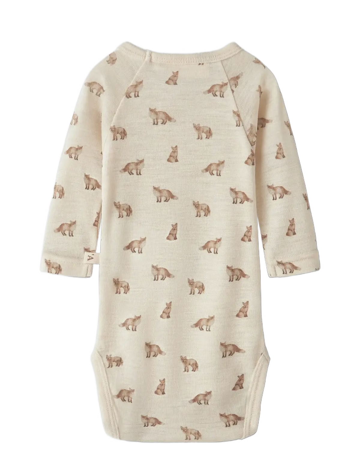 LIL´ATELIER NBMNALU WO/MO LS SLIM BODY TURTLEDOVE FOX