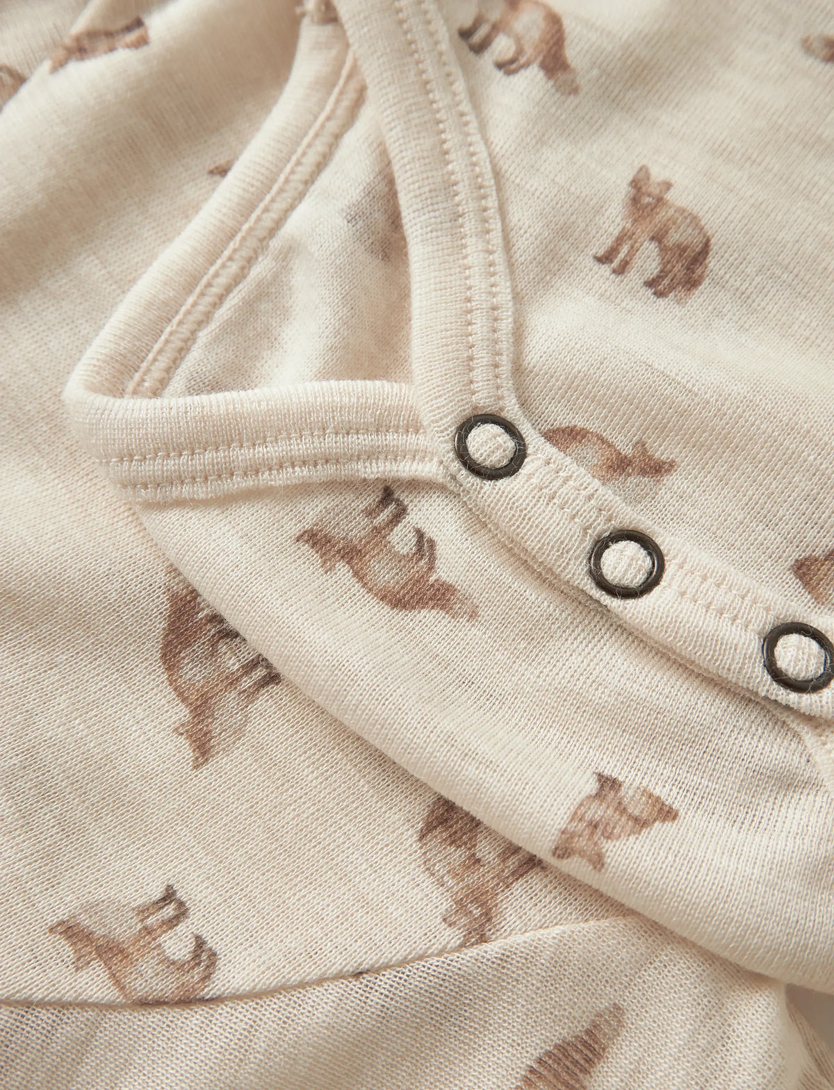 LIL´ATELIER NBMNALU WO/MO LS SLIM BODY TURTLEDOVE FOX