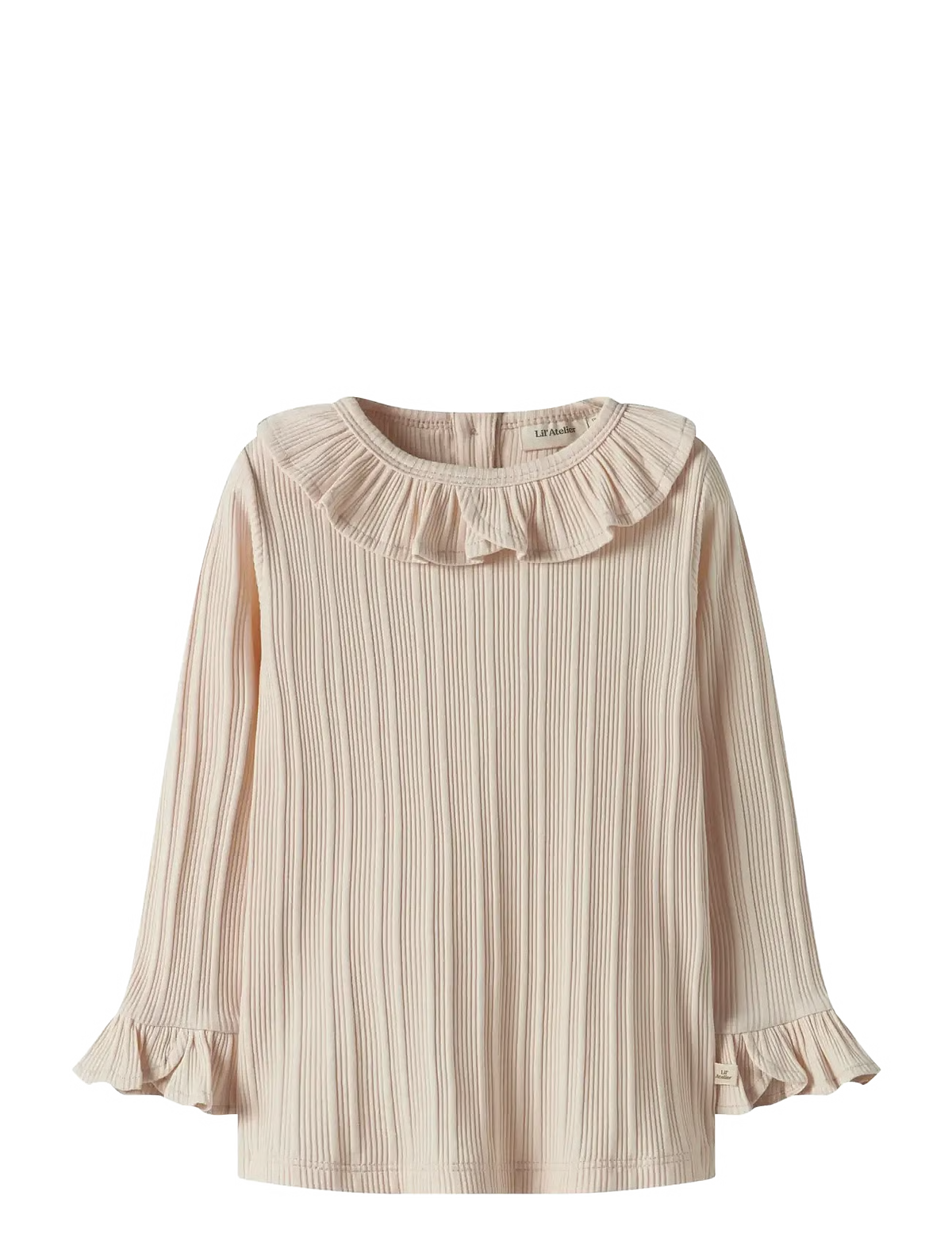 LIL'ATELIER NMFTANSY LS SLIM TOP PEACH