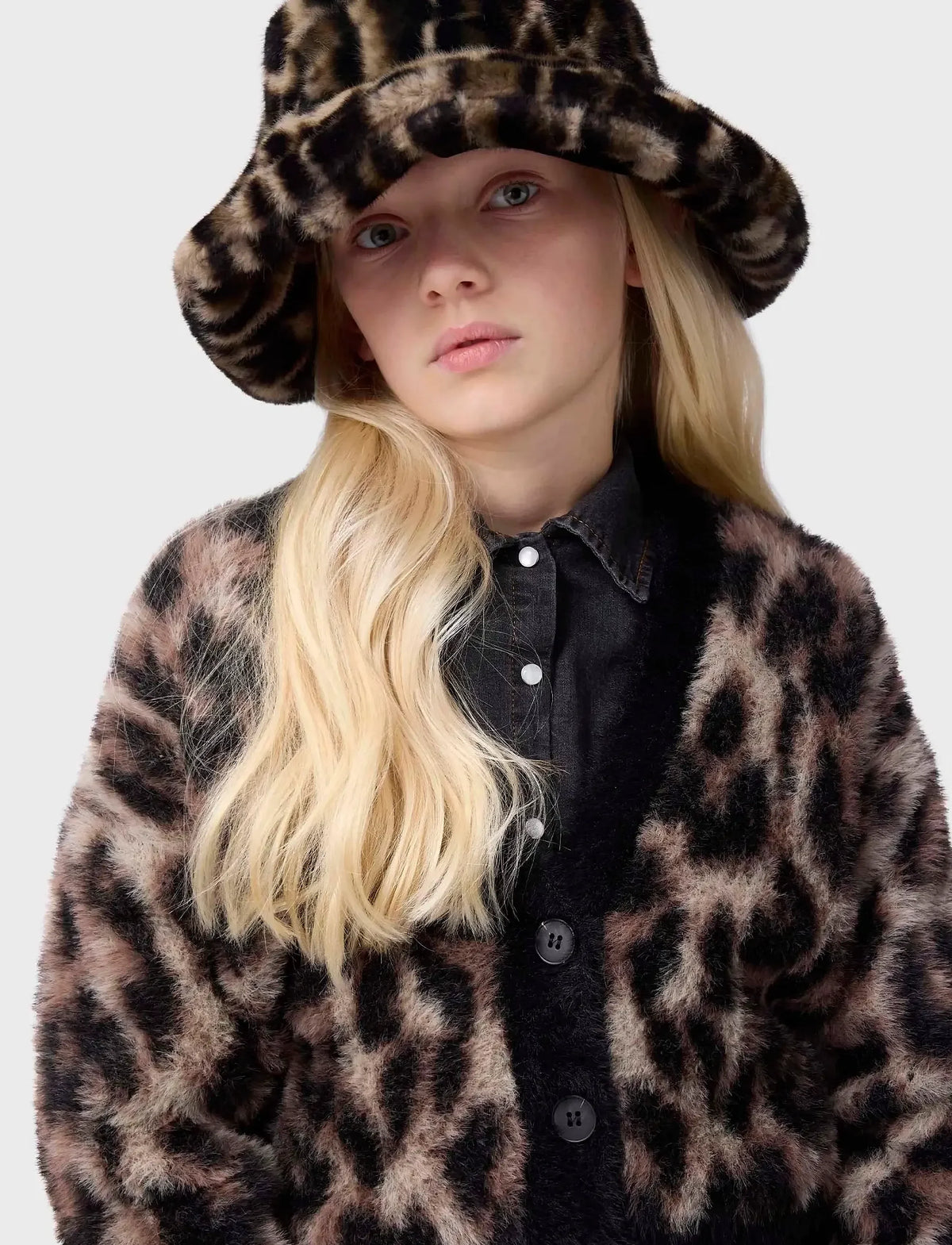 MOLO GILLY CARDIGAN BRUSHED LEO