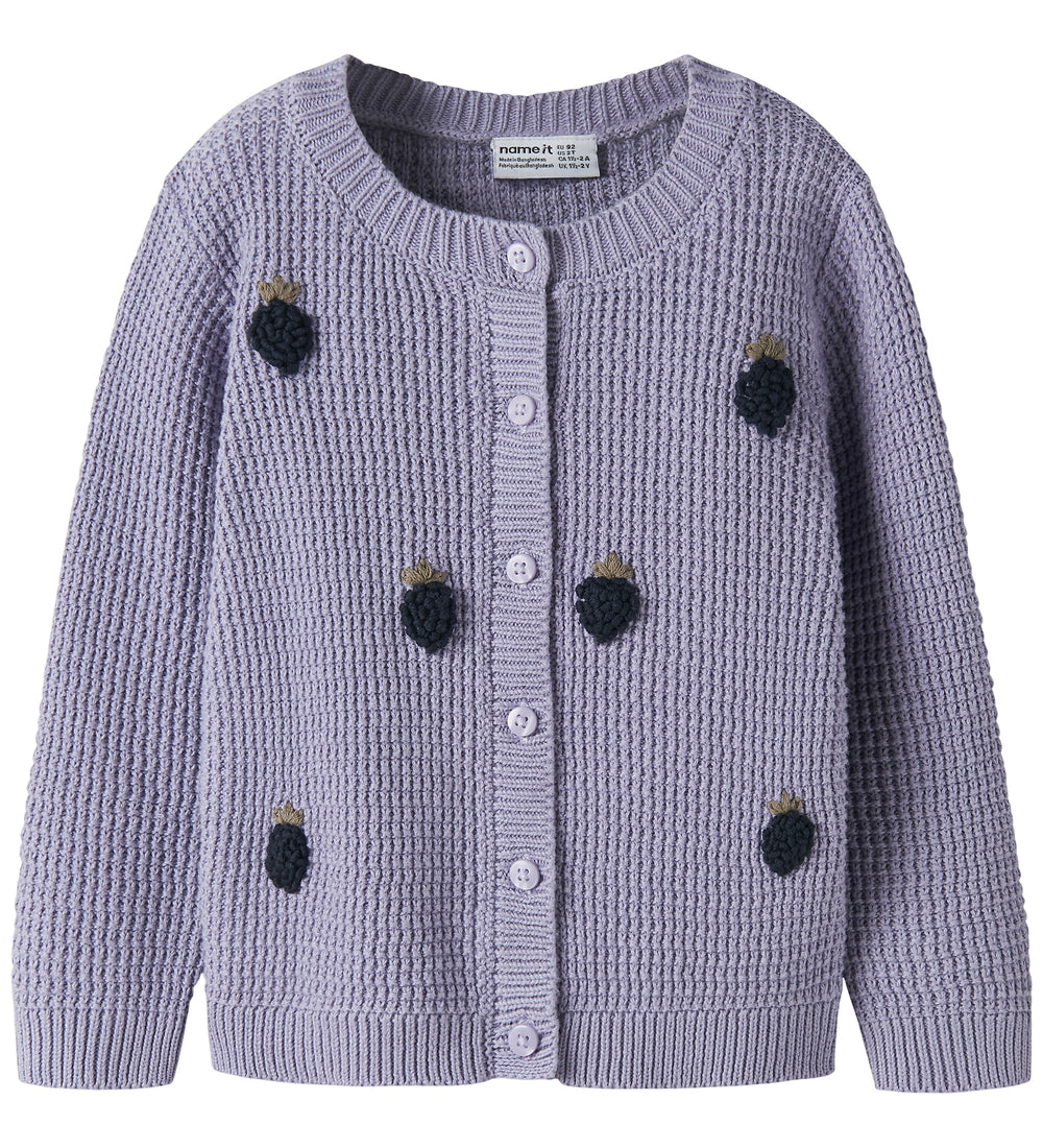 NAMEIT NMFOSIE CARDIGAN BJÖRNBÄR