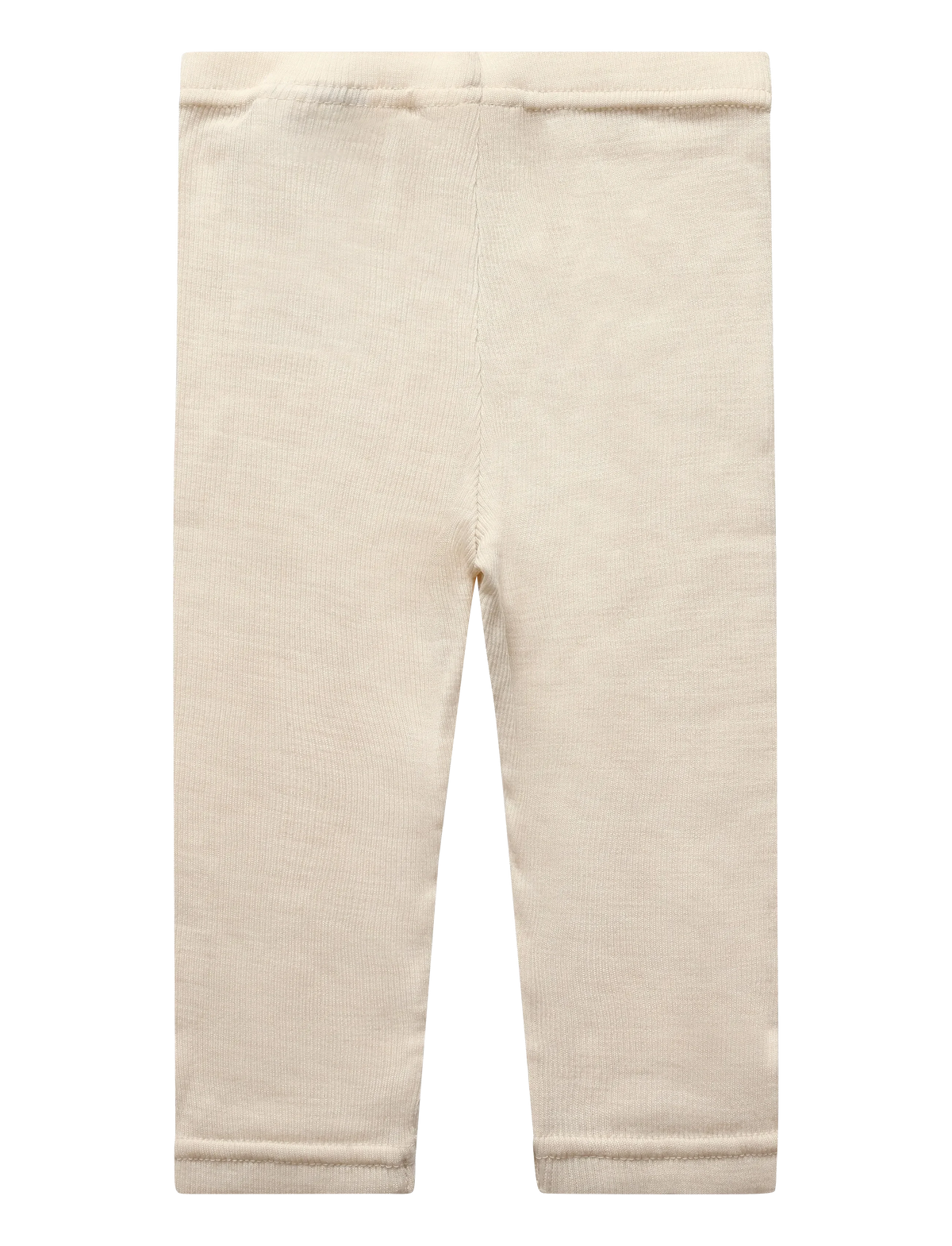 NBNNALU RIB SLIM WOOL LEGGINGS TURTLEDOVE