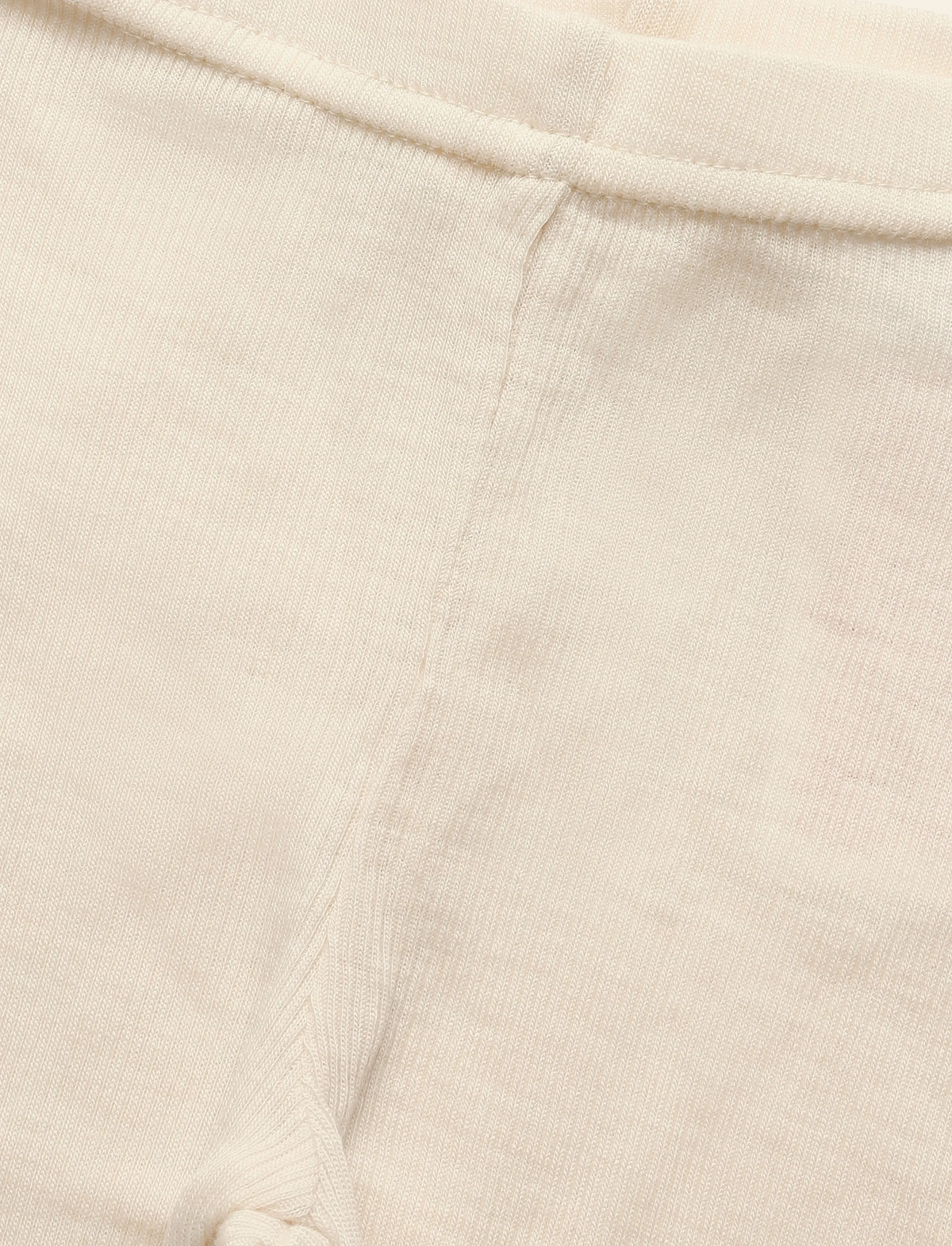 NBNNALU RIB SLIM WOOL LEGGINGS TURTLEDOVE