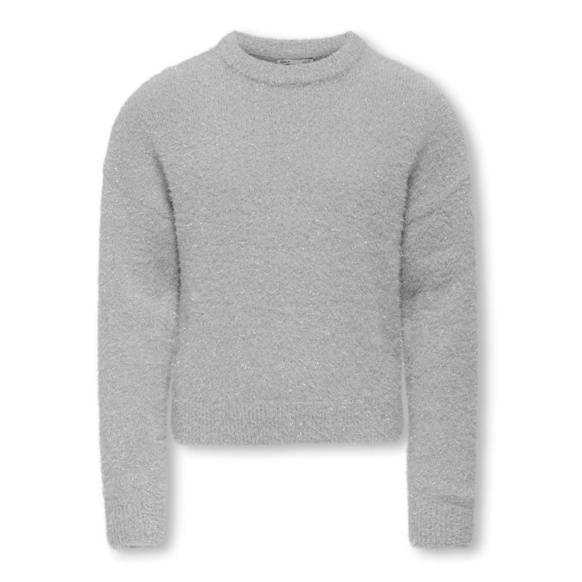 Glittrig stickad tröja - KOGPIUMO GLITTER L/S O-NECK