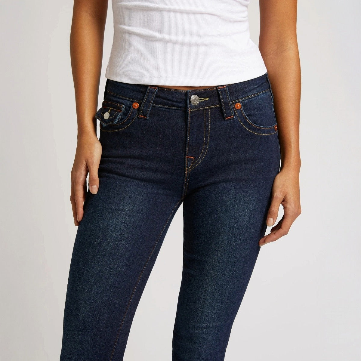 BECCA MID RISE BOOTCUT jeans - muddy waters