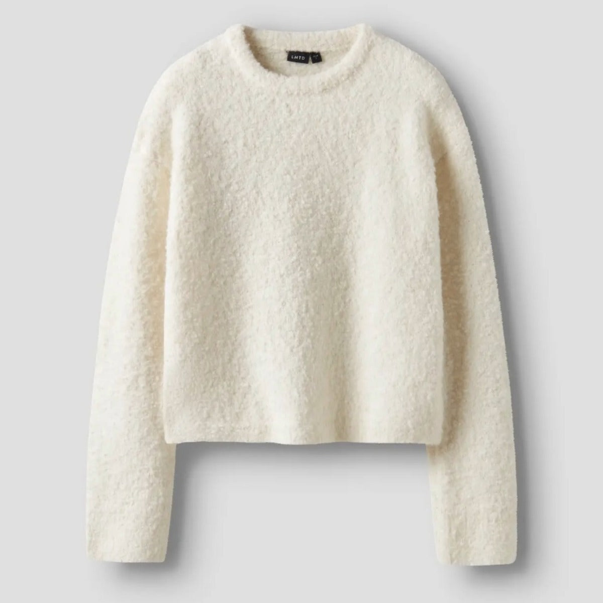 Stickad Tröja - NLFROUCLE LS SHORT KNIT