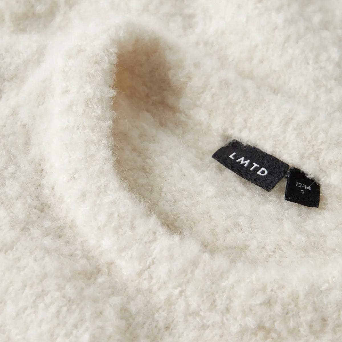 Stickad Tröja - NLFROUCLE LS SHORT KNIT