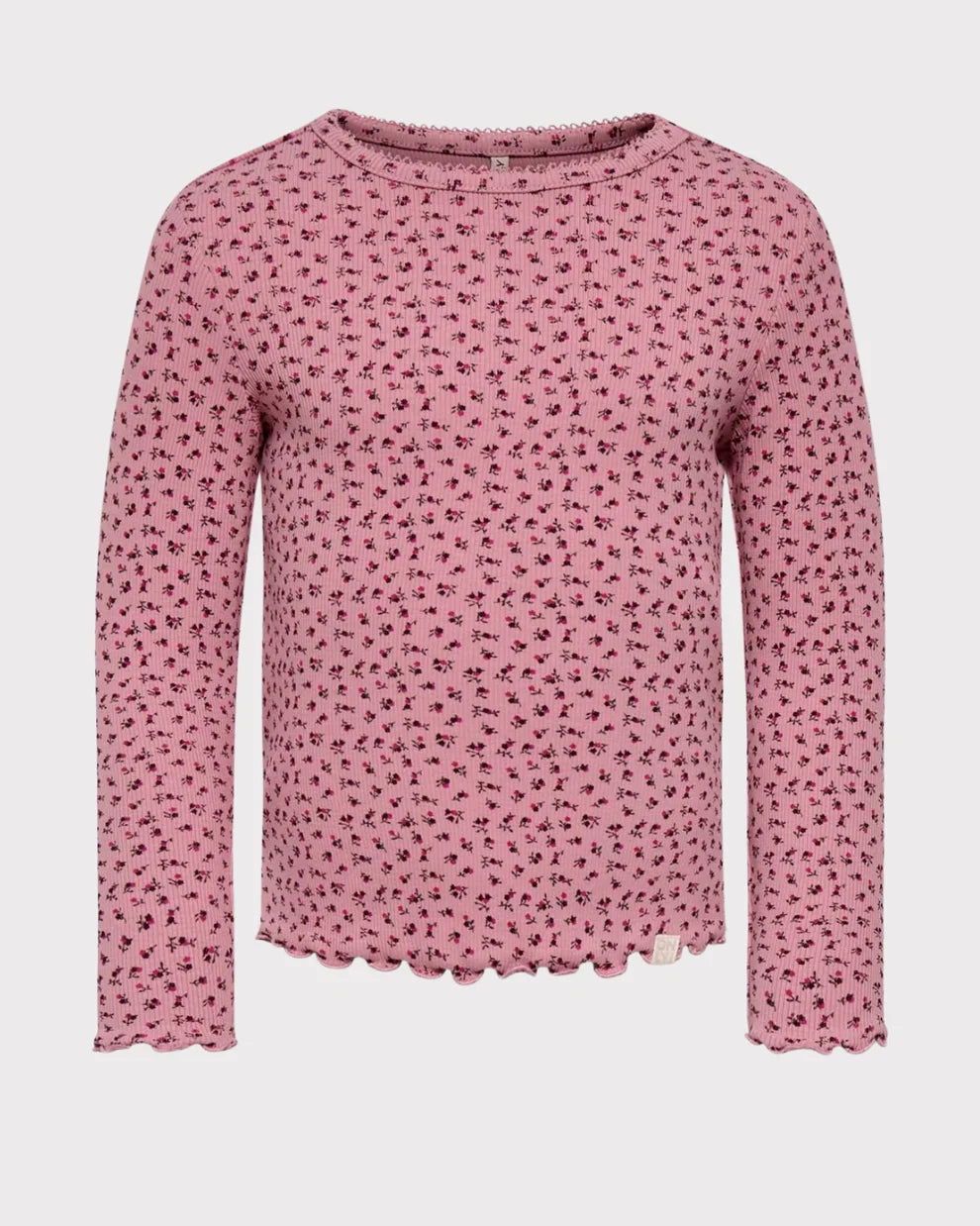 ONLY KMGTRINNY O-NECK TOP FLORAL