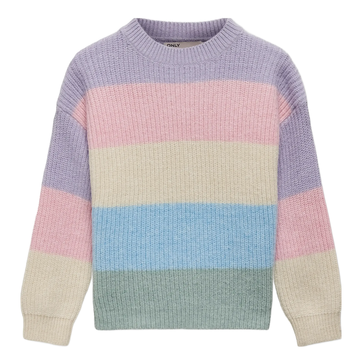ONLY KOGSANDY L/S STRIPE PULLOVER KNIT